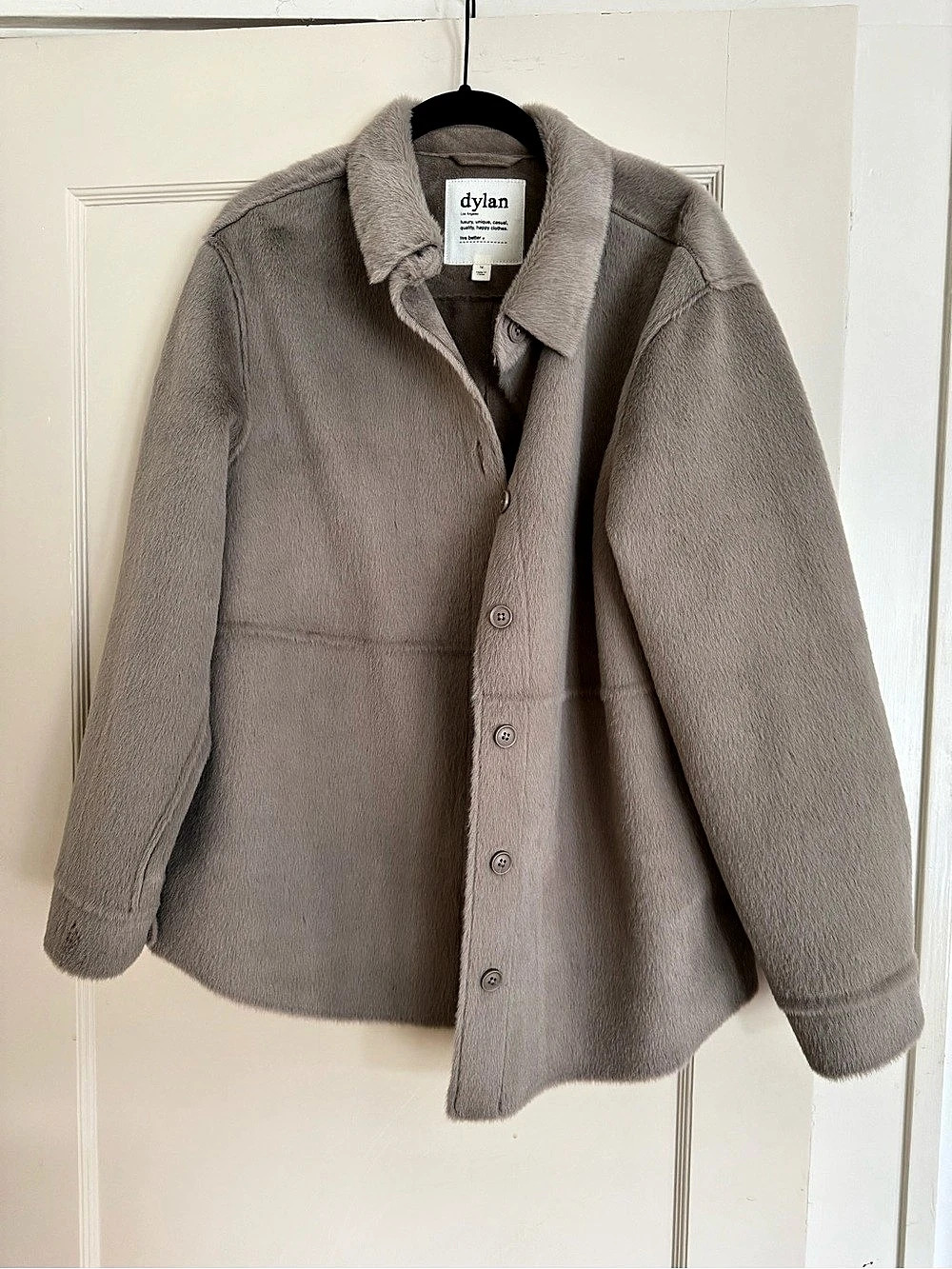 dylan Women's Teddy Jacket Size Medium Like New